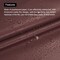 Pearlescent Film Flower Wrapping Paper 22.8x22.8 Inch Waterproof for DIY Crafts, Gift/Gift Box Packaging Chocolate Color Pack of 20